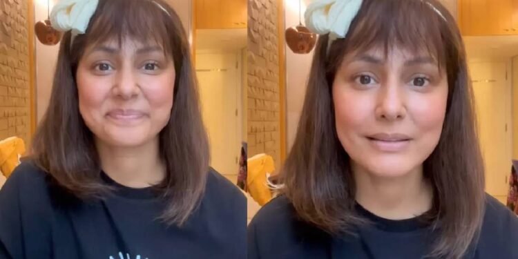 कैंसर से जूझ रहीं हिना खान के बाल झड़ने के बाद उनकी भौंहों और पलकों के बाल भी झड़ गए हैं