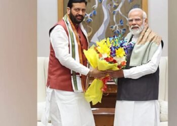 मुख्यमंत्री नायब सैनी ने पीएम मोदी से की मुलाकात