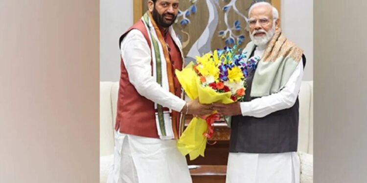 मुख्यमंत्री नायब सैनी ने पीएम मोदी से की मुलाकात