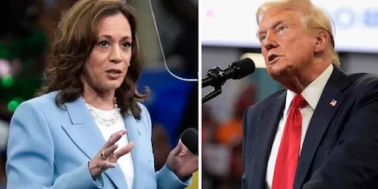 राष्ट्रपति पद की दौड़ में ट्रम्प की अयोग्यता पर कमला हैरिस की टिप्पणी