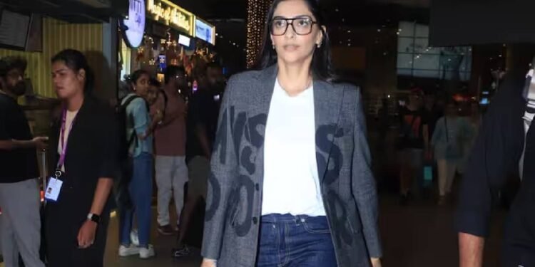 सोनम कपूर का एयरपोर्ट लुक: स्टाइल और सादगी का अनूठा संगम