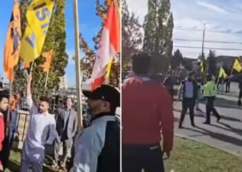 November 17, Consular Camp, Indian origin, Hindus and Sikhs, Life certificates, Renewal opportunity, Hindu Sabha Temple, Protesters' clash