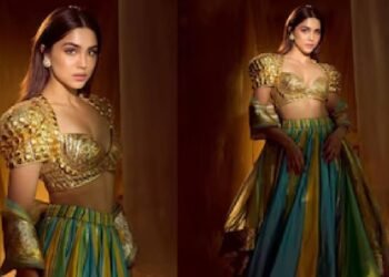 शरवरी वाघ का लहंगा: उत्सव की उमंग और फैशन का संगम