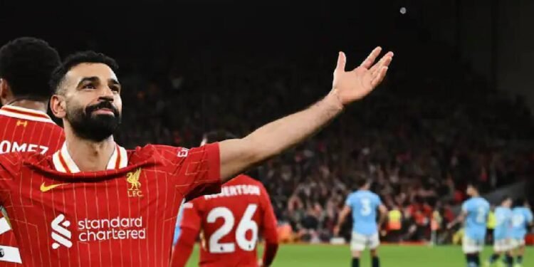पीएल 2024/25: 'मिस्र के राजा' मोहम्मद सलाह ने लिवरपूल को मैनचेस्टर सिटी पर जीत के लिए प्रेरित किया