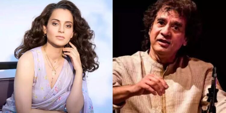 कंगना रनौत ने भगवान शिव और गंगा पर उस्ताद जाकिर हुसैन के सुनहरे शब्दों को याद किया। लिखा 'आपने भारत को समृद्ध बनाया'