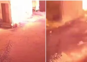 जयपुर हाईवे टैंकर दुर्घटना: विस्फोट जिसमें 7 लोगों की मौत कैमरे में कैद हुई