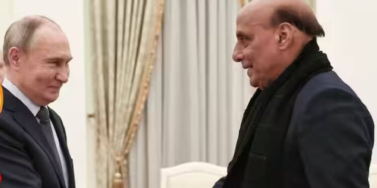 भारत-रूस रक्षा संबंध: राजनाथ सिंह ने की पुतिन से मुलाकात