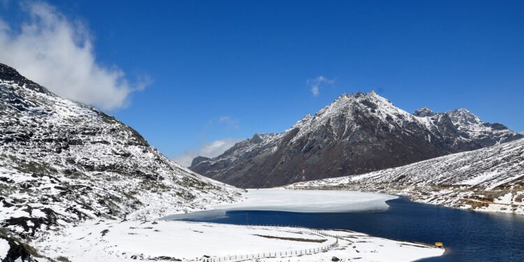 Sela Lake near Sela Pass