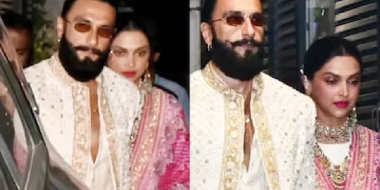 दीपिका पादुकोण और रणवीर सिंह ने एथनिक परिधानों में शानदार अंदाज में प्रस्तुति दी