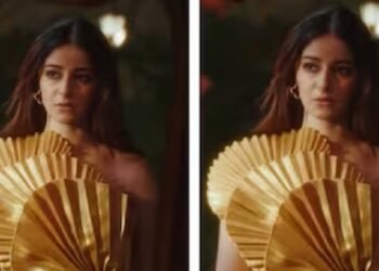 अनन्या पांडे ने बेसन के विज्ञापन के लिए ₹32,900 की गोल्ड मिनी ड्रेस पहनी - बेसन कभी इतना स्टाइलिश नहीं लगा!