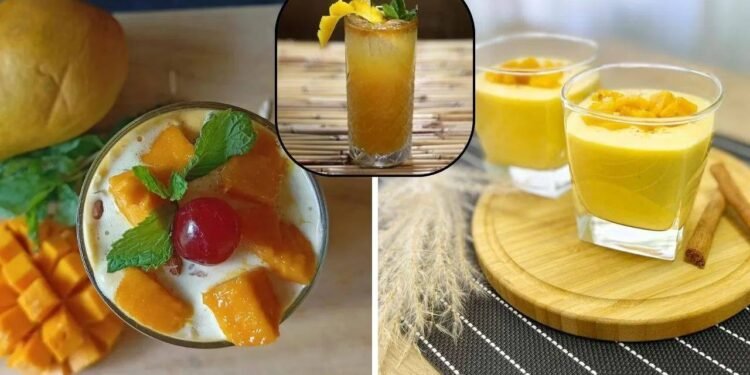 गर्मियों का मजा दोगुना कर देंगे ये 4 मैंगो ड्रिंक्स