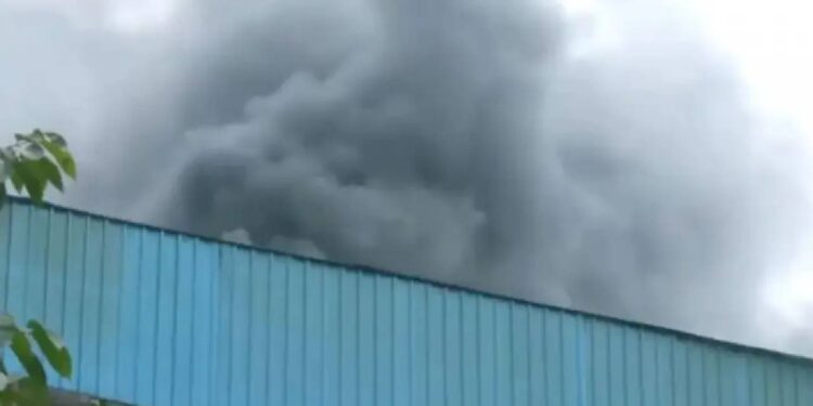 रिठाला पॉलिथीन फैक्ट्री में लगी भीषण आग में चार लोगों की मौत, दमकलकर्मियों को 12 घंटे तक जूझना पड़ा