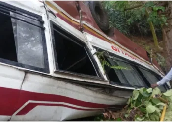 मंडी बस दुर्घटना: पटडीघाट में वाहन खाई में गिरने से 20 यात्री घायल