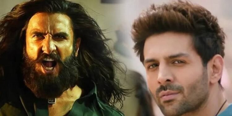 कार्तिक आर्यन की टॉप-5 फिल्मों की कमाई पर भारी पड़ी रणवीर सिंह की ‘धुरंधर’