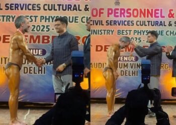 Ashok Kumar Finance Ministry, Inter Ministerial Physics Competition, Government Officer Achievement, Gold Medal Winner India, Science Excellence Award, Ministry Of Finance India, Academic Excellence Government