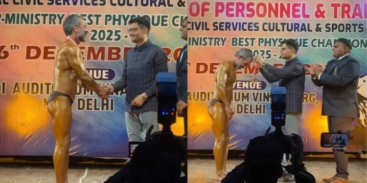 Ashok Kumar Finance Ministry, Inter Ministerial Physics Competition, Government Officer Achievement, Gold Medal Winner India, Science Excellence Award, Ministry Of Finance India, Academic Excellence Government