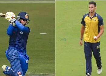 वैभव सूर्यवंशी ने अर्जुन तेंदुलकर पर बरपाई कहर, 25 गेंदों में उड़ाईं गोवा की धज्जियां