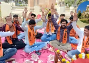 लखनऊ यूनिवर्सिटी में नमाज और हनुमान चालीसा विवाद से बढ़ा तनाव कैंपस माहौल अचानक हुआ गर्म