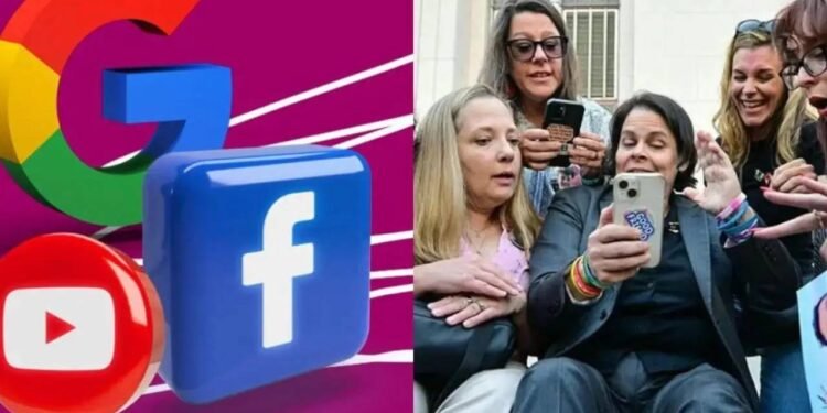 सोशल मीडिया की लत पर बड़ा फैसला, मेटा-यूट्यूब को झटका, लाखों डॉलर का मुआवजा तय