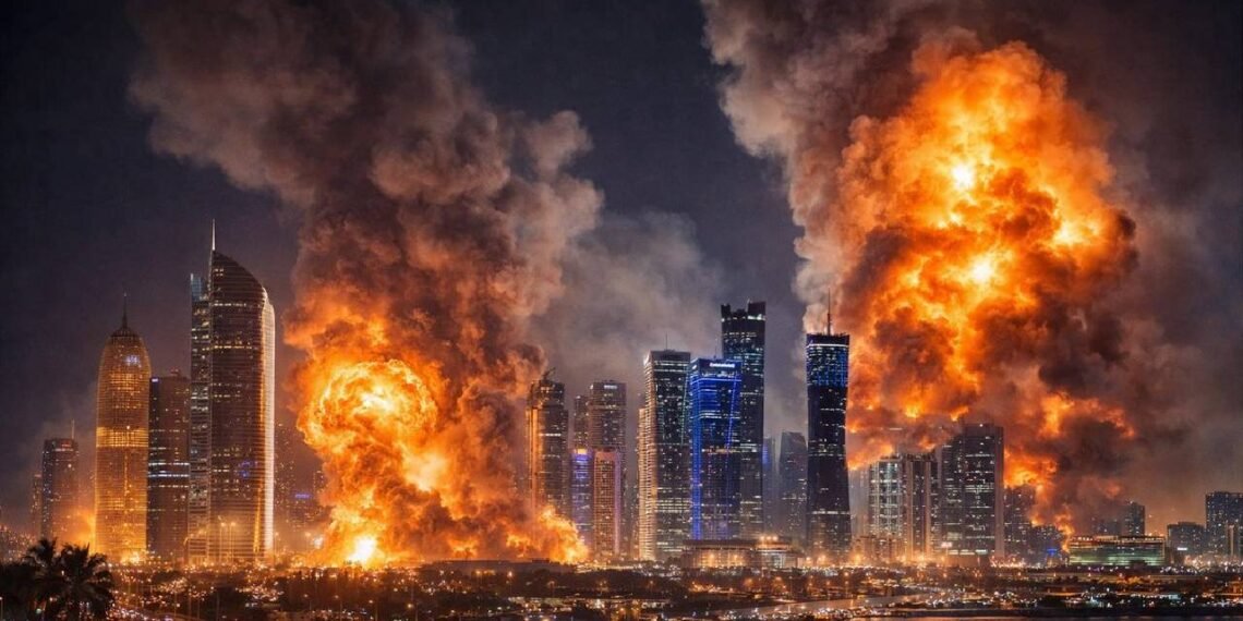 खाड़ी क्षेत्र में बढ़ता तनाव, दुबई में धमाकों से दहशत, एयर डिफेंस सिस्टम सक्रिय हुआ