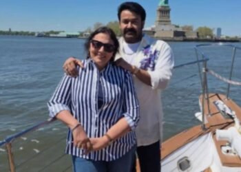 38 साल बाद भी ताज़ा है मोहब्बत: मोहनलाल ने पत्नी सुचित्रा मोहनलाल संग मनाई शादी की सालगिरह, कहा—“अब भी लगता है सब कुछ नया”