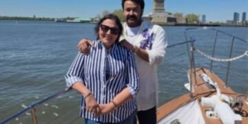 38 साल बाद भी ताज़ा है मोहब्बत: मोहनलाल ने पत्नी सुचित्रा मोहनलाल संग मनाई शादी की सालगिरह, कहा—“अब भी लगता है सब कुछ नया”