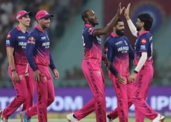 राजस्थान की दमदार जीत से हिली लखनऊ, 40 रन से हारकर टीम की हालत खराब दिखी