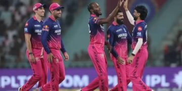 राजस्थान की दमदार जीत से हिली लखनऊ, 40 रन से हारकर टीम की हालत खराब दिखी